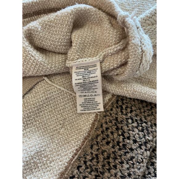 Free People | Pop That Collar Pullover Jumper Camel Color Size L - Picture 5 of 9